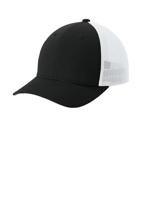 Sport-Tek® Stretch-Tek Mesh Back Cap