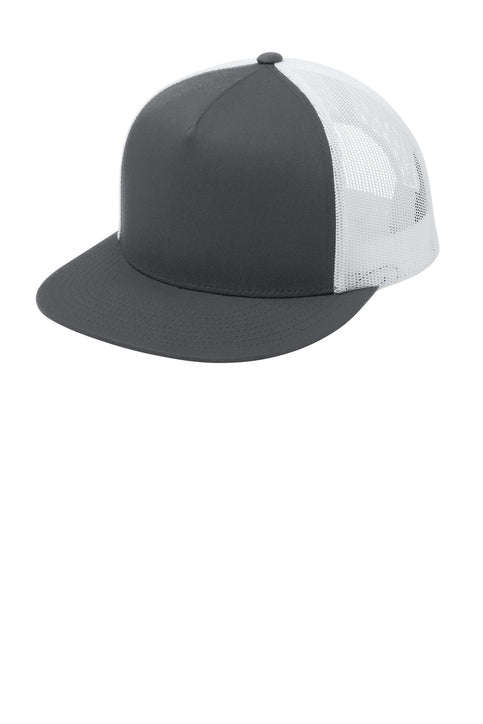 Sport-Tek® YP Classics® 5-Panel Classic Trucker Mesh Back Cap