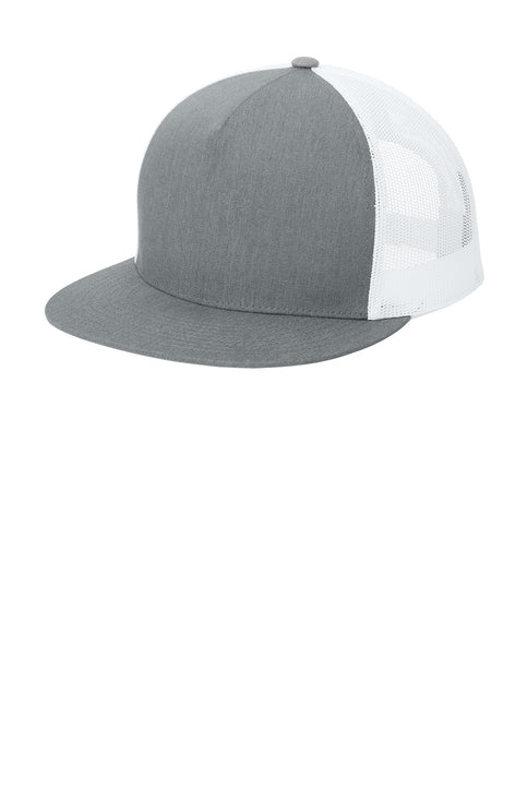 Sport-Tek® YP Classics® 5-Panel Classic Trucker Mesh Back Cap