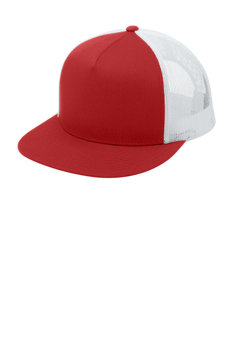 Sport-Tek® YP Classics® 5-Panel Classic Trucker Mesh Back Cap