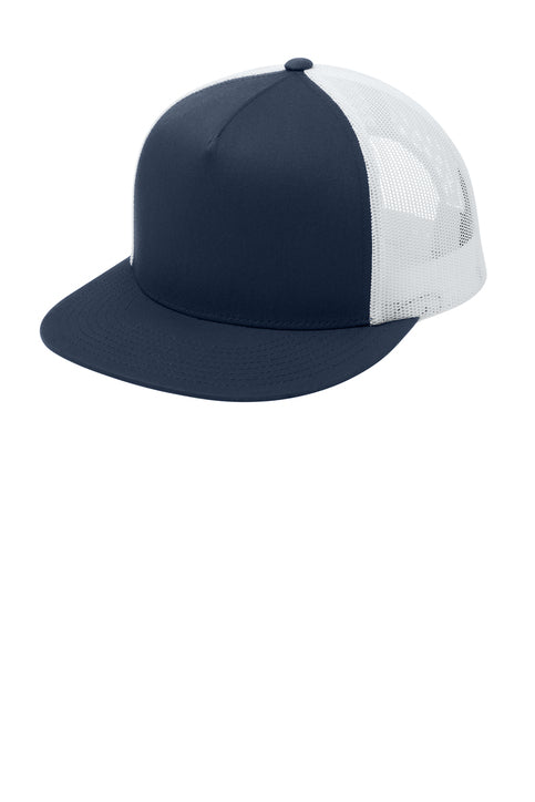 Sport-Tek® YP Classics® 5-Panel Classic Trucker Mesh Back Cap