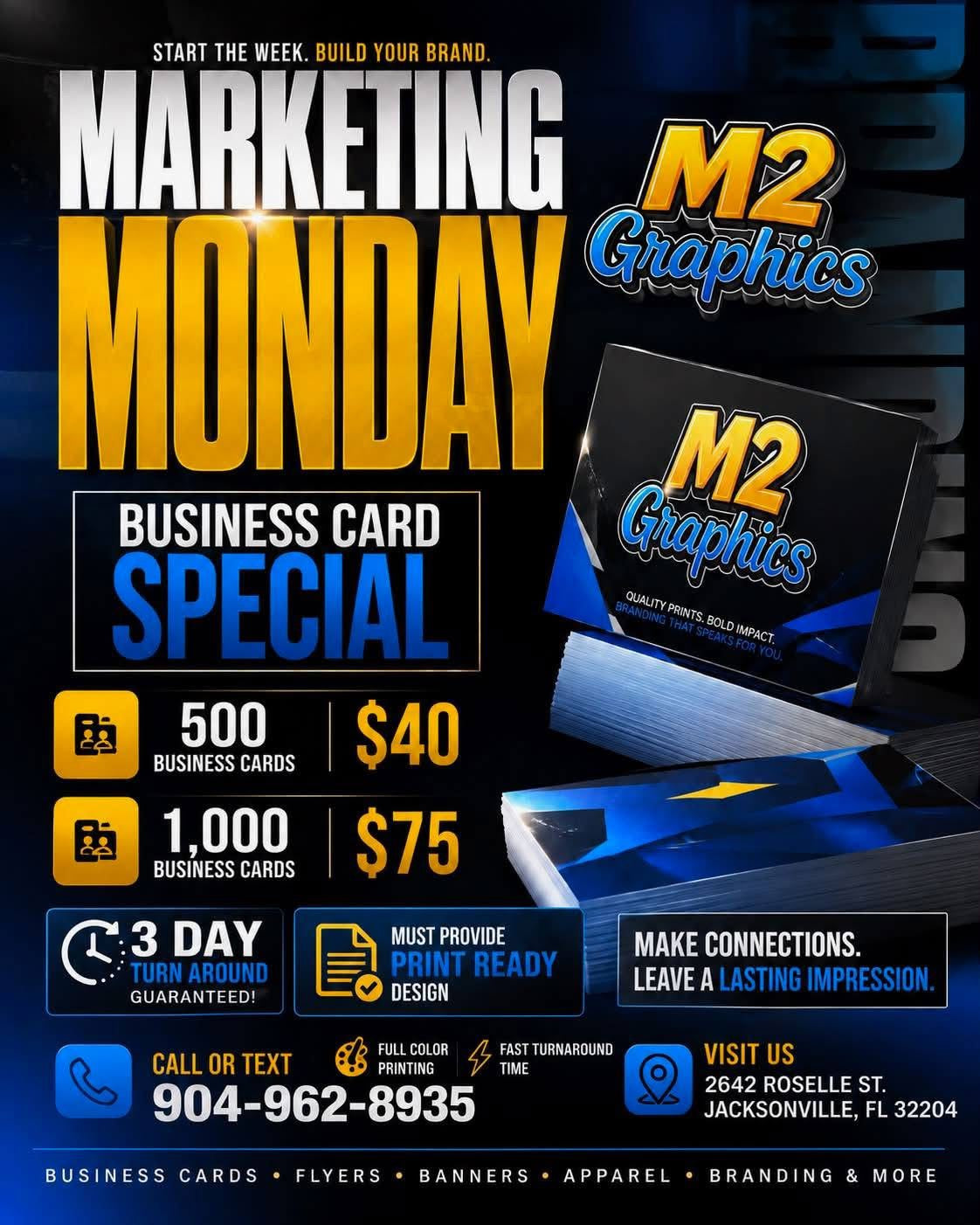 Marketing Monday Business Card Special