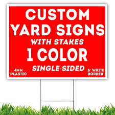 Yard Signs