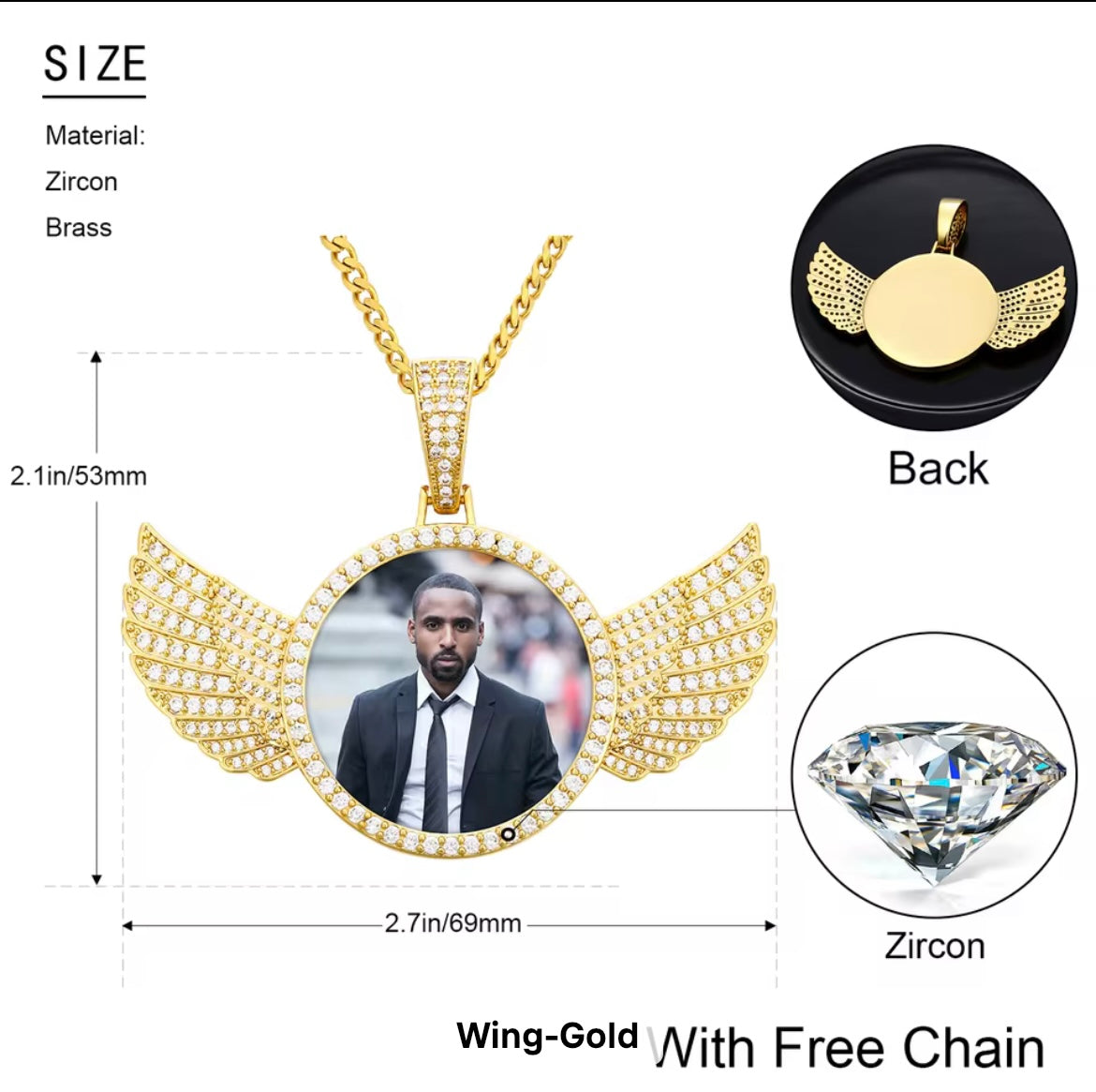 Custom Memorial Pendant